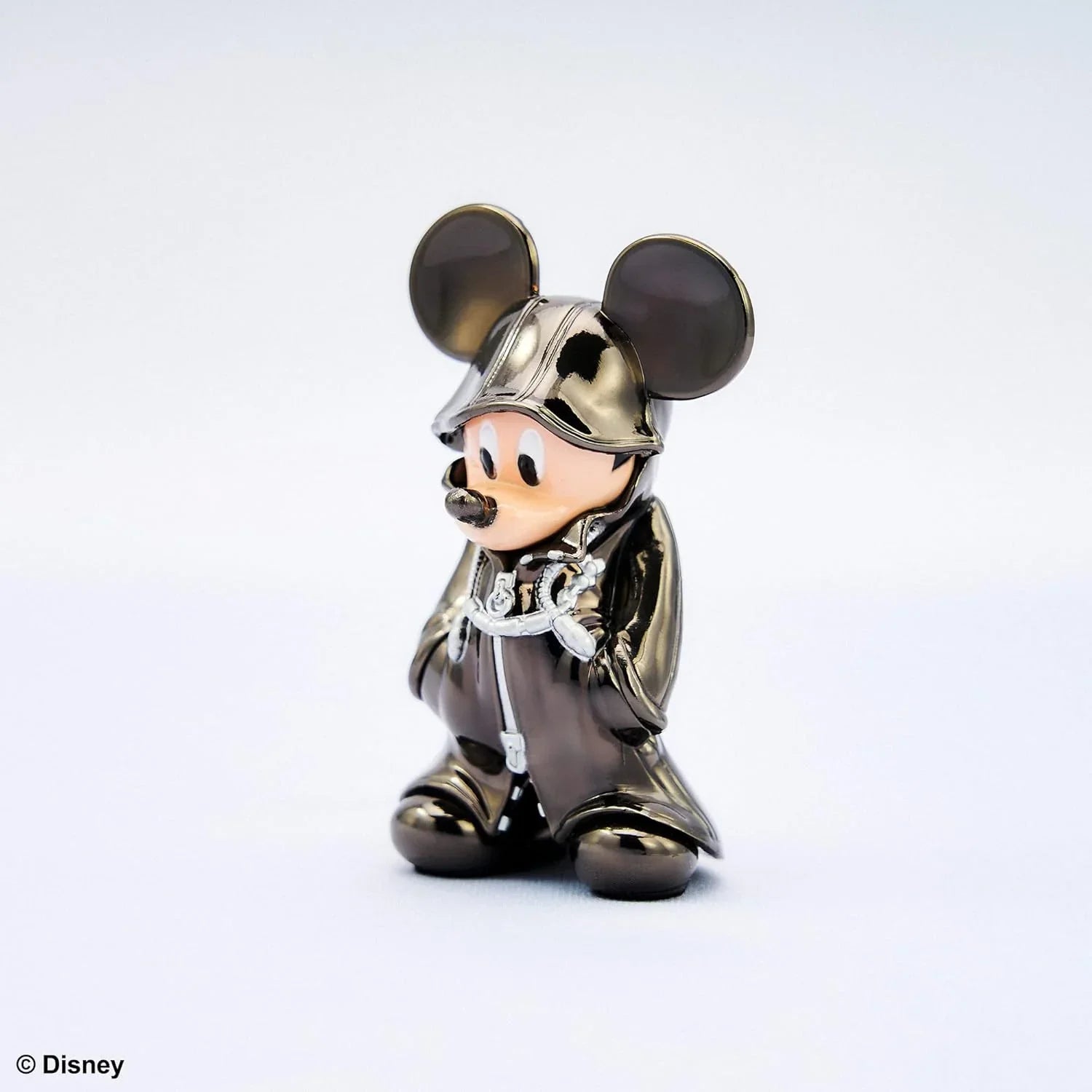 フィギュア KINGDOM HEARTS II Bright Arts Gallery King スクウェア・エニックス メタリック ダイキャスト 手作業仕上げ コンパクトサイズ 約L6.50cm W3.53cm D2.79cm キング・ミッキー 復刻版 複雑な造形 ゲームファン