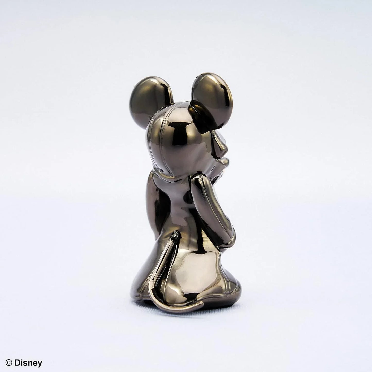 フィギュア KINGDOM HEARTS II Bright Arts Gallery King スクウェア・エニックス メタリック ダイキャスト 手作業仕上げ コンパクトサイズ 約L6.50cm W3.53cm D2.79cm キング・ミッキー 復刻版 複雑な造形 ゲームファン