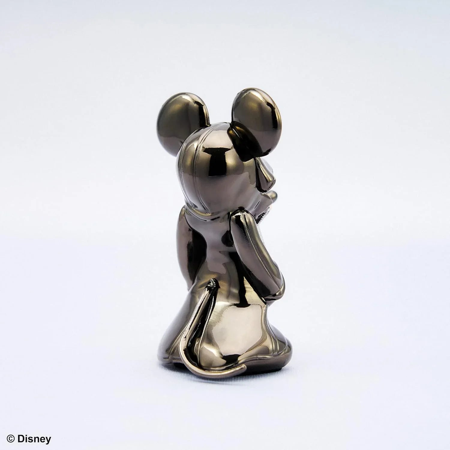 フィギュア KINGDOM HEARTS II Bright Arts Gallery King スクウェア・エニックス メタリック ダイキャスト 手作業仕上げ コンパクトサイズ 約L6.50cm W3.53cm D2.79cm キング・ミッキー 復刻版 複雑な造形 ゲームファン