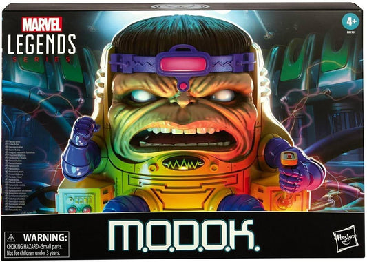 フィギュア マーベル レジェンド M.O.D.O.K. デラックスアクションフィギュア マーベルコミックス 悪役 超知性 精密造形 可動ポイント多数 交換用ハンド ディスプレイスタンド 表情パーツ 複数ポーズ対応 並行輸入品