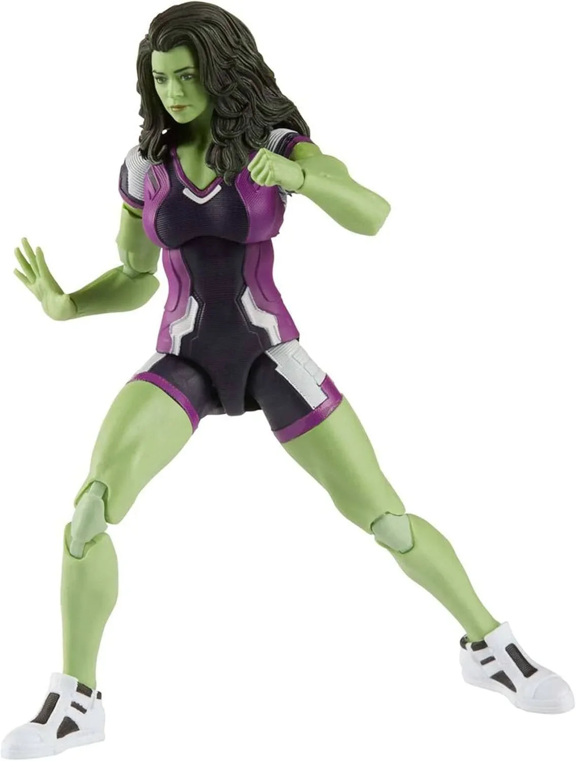 アクションフィギュア シー・ハルク Marvel Legends Hasbro 6インチ可動式関節多彩なポージングアクセサリー２点付属 Disney+シリーズ再現インフィニティウルトロンビルドパーツ コレクター向け プレミアム造形