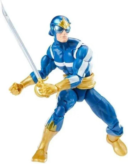 フィギュア ハズブロ マーベルレジェンド スター・ロード 6インチ アクションフィギュア ガーディアンズ・オブ・ギャラクシー コミックバージョン 高精細造形 高彩色 可動多数 交換用ハンドパーツ付き 双拳銃ブラスター装備 リーダー