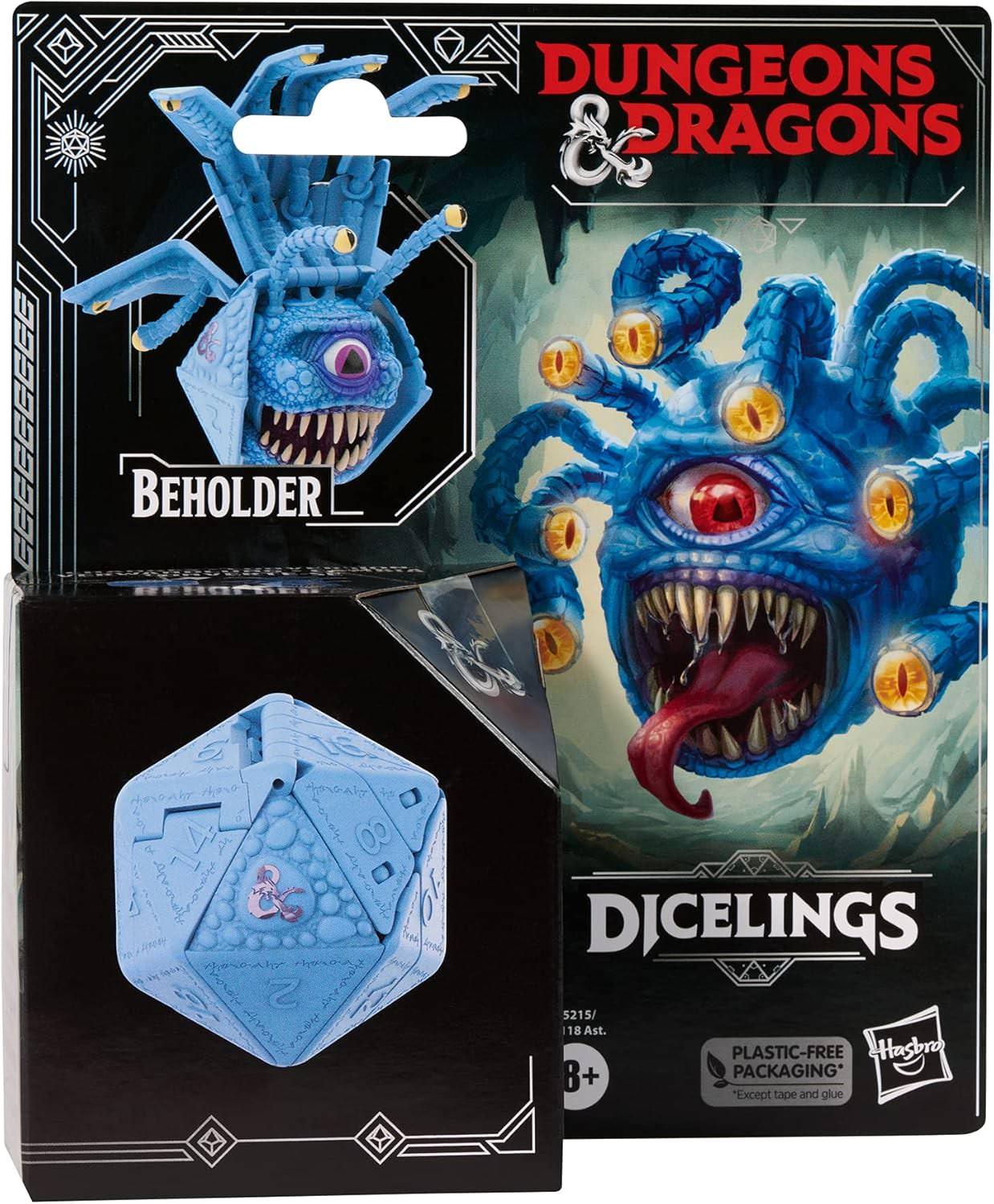フィギュア Dungeons & Dragons Honor Among Thief Dicelings Blue Beholder アクションフィギュア ブランド Dungeons & Dragons 変形可能 巨大なd20形態とビホルダー形態の両方 鮮やかな青色 精巧な造形 英語版 日本語説明書なし
