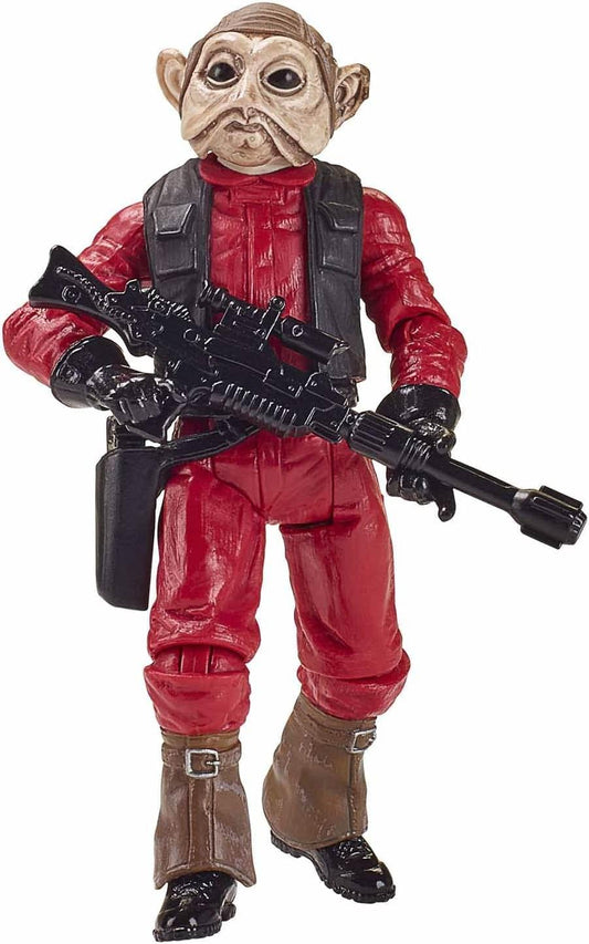 アクションフィギュア Star Wars The Vintage Collection ナイン ナン Hasbro 高品質 3.75インチ 9.5cm 可動式ボールジョイント 首 肩 ひじ 膝 足首 前腕 スイベル 腰 股関節 ブラスター ライフル 武器セット ヴィンテージスタイル