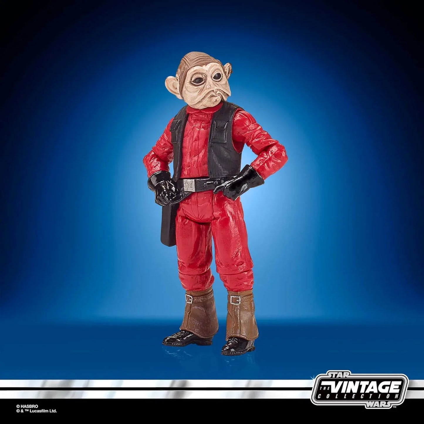 アクションフィギュア Star Wars The Vintage Collection ナイン ナン Hasbro 高品質 3.75インチ 9.5cm 可動式ボールジョイント 首 肩 ひじ 膝 足首 前腕 スイベル 腰 股関節 ブラスター ライフル 武器セット ヴィンテージスタイル