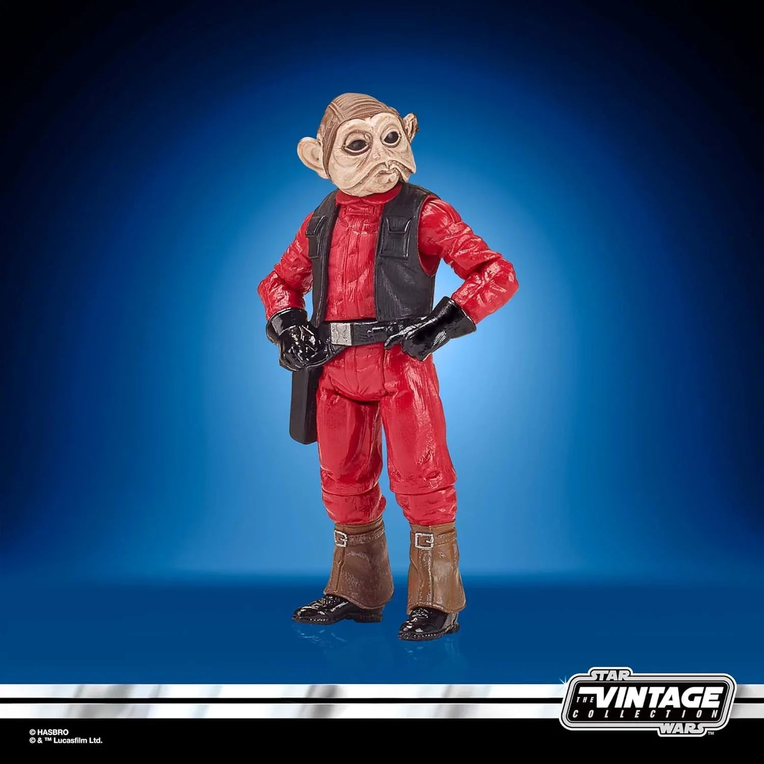 アクションフィギュア Star Wars The Vintage Collection ナイン ナン Hasbro 高品質 3.75インチ 9.5cm 可動式ボールジョイント 首 肩 ひじ 膝 足首 前腕 スイベル 腰 股関節 ブラスター ライフル 武器セット ヴィンテージスタイル