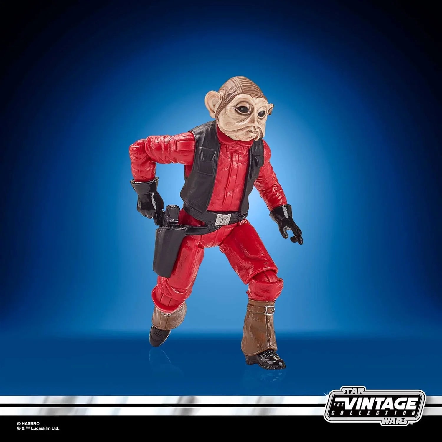 アクションフィギュア Star Wars The Vintage Collection ナイン ナン Hasbro 高品質 3.75インチ 9.5cm 可動式ボールジョイント 首 肩 ひじ 膝 足首 前腕 スイベル 腰 股関節 ブラスター ライフル 武器セット ヴィンテージスタイル