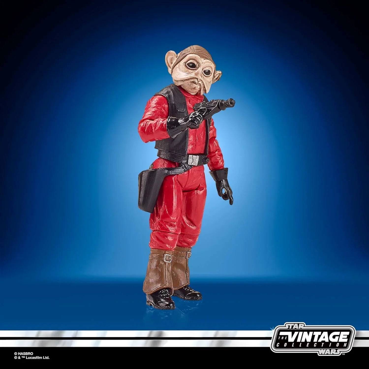 アクションフィギュア Star Wars The Vintage Collection ナイン ナン Hasbro 高品質 3.75インチ 9.5cm 可動式ボールジョイント 首 肩 ひじ 膝 足首 前腕 スイベル 腰 股関節 ブラスター ライフル 武器セット ヴィンテージスタイル