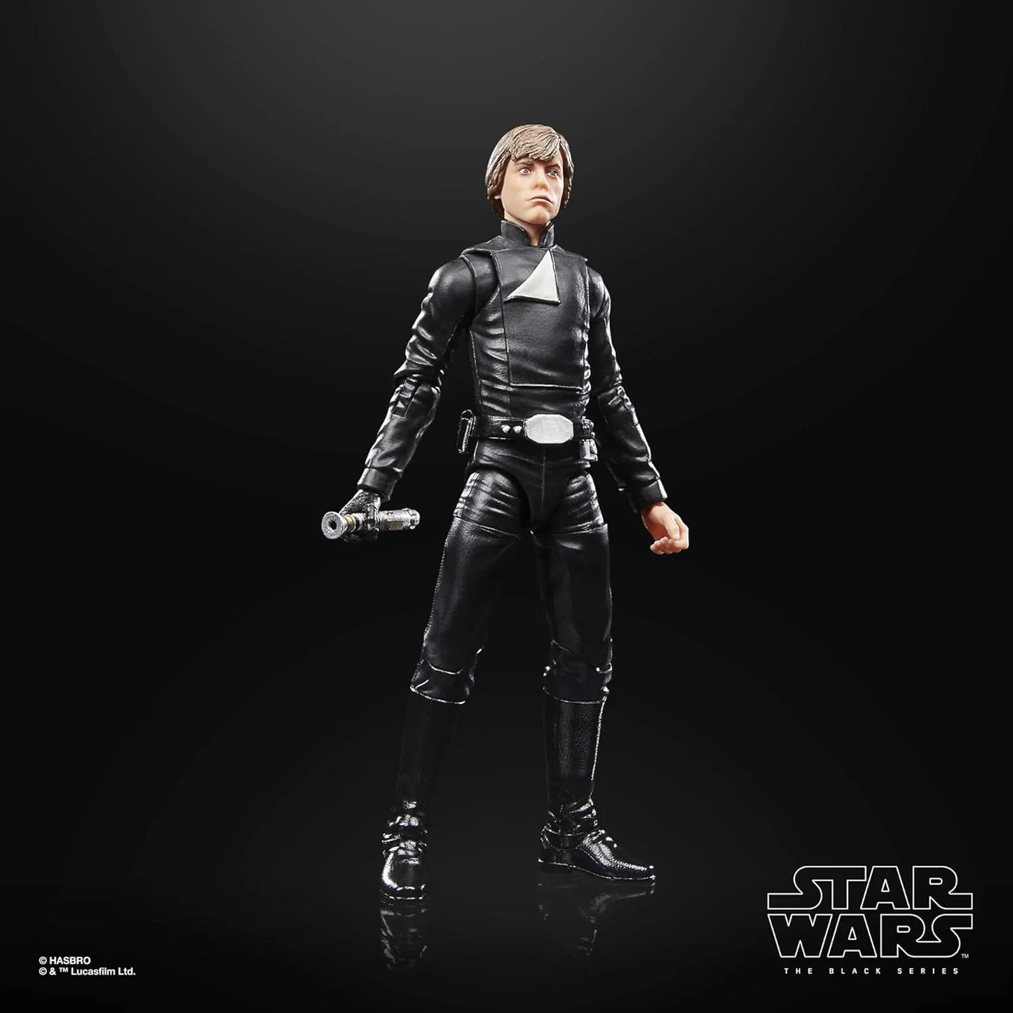 フィギュア スター・ウォーズ ブラックシリーズ ルーク・スカイウォーカー ジェダイ・ナイト ハズブロ 約6インチ 緑色ライトセーバー 取り外し可能 ブレード 多数可動ポイント プレミアムディテール 映画ジェダイの帰還