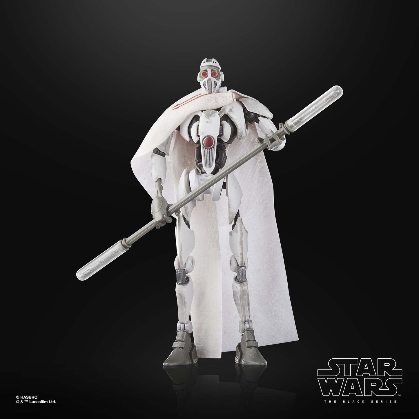フィギュア Star Wars The Clone Wars MagnaGuard Black Series Hasbro 高品質 可動ポイント プレミアムディテール 精巧再現 6インチ 約15cm コレクティブル 電撃武器 エレクトロスタッフ IG-100 バトルドロイド