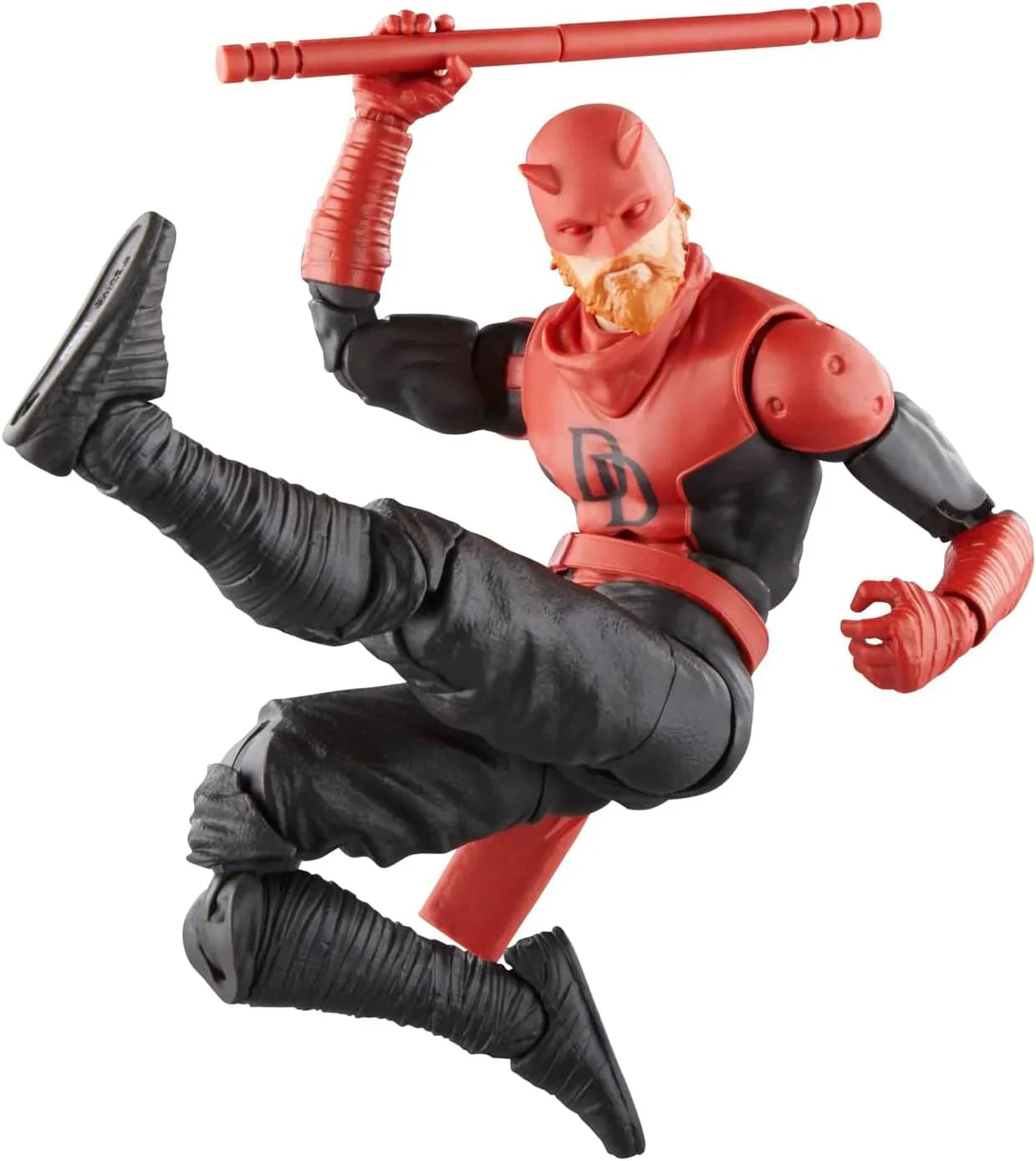 フィギュア マーベルナイツ デアデビル 15cm 精巧な造形 赤のコスチューム 複数可動ポイント ハスブロ アクション フィギュア リアルな戦闘シーン 再現 プレミアムデザイン コレクション パーツ付属 人気 ヒーロー 特徴的 エンブレム 並行輸入品