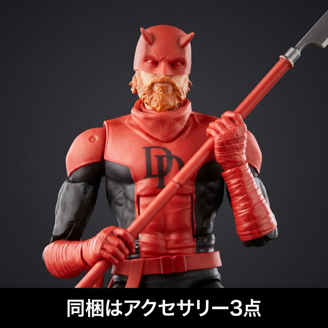 デアデビル ハスブロ マーベルナイツ フィギュア【圧倒的な可動域で劇