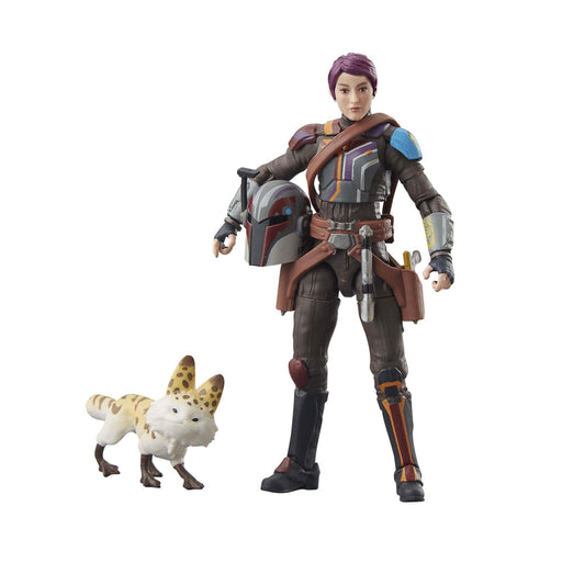 スター・ウォーズ アソーカ サビーヌ・レン 1/6スケールフィギュア ホットトイズ マンダロリアンの戦士 精巧立体化 カラフルアーマー 26箇所以上可動 新規ヘッドパーツ 素顔ヘッド
