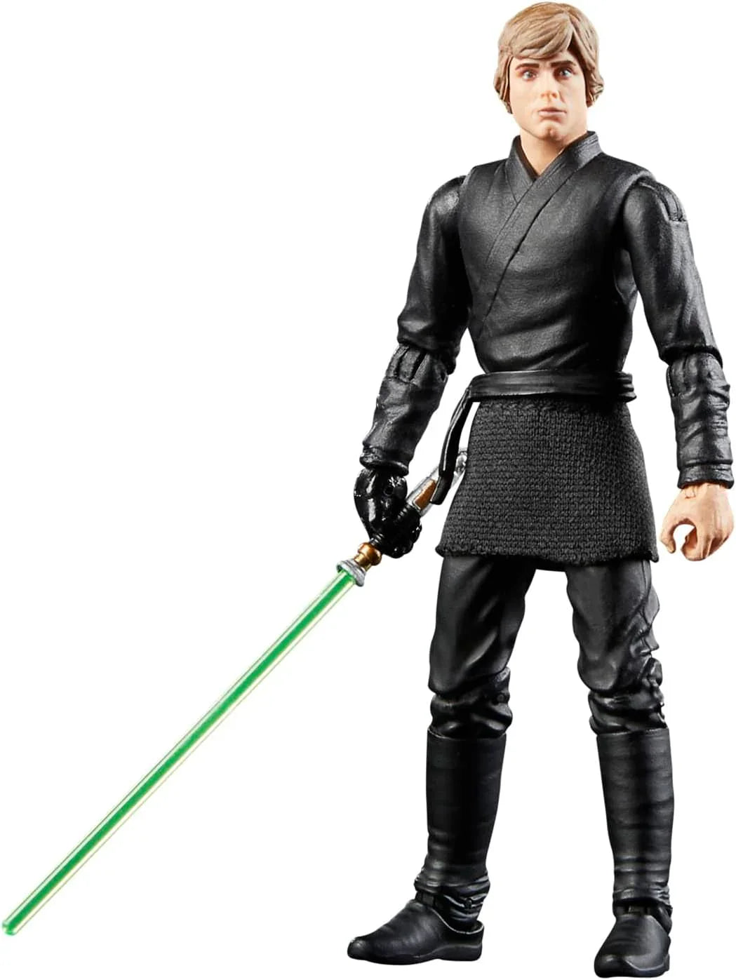 フィギュア ルーク・スカイウォーカー ジェダイ・アカデミー Star Wars The Vintage Collection ボバ・フェットの書 登場 黒いジェダイローブ 着用 3.75インチ スケール 精巧 再現 ハスブロ製 コレクター向け 限定版 レトロ 並行輸入品