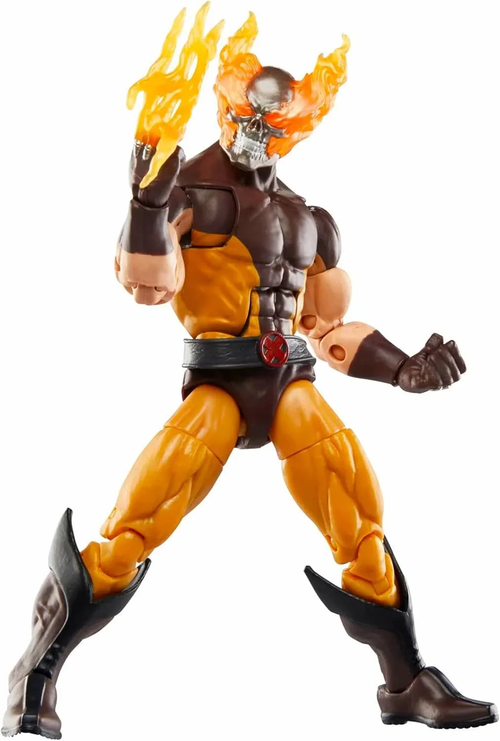 フィギュア Marvel Legends Series Weapon of Vengeance ヘルヴァリン アクションフィギュア ハズブロ マーベルコミックス 復讐の鉤爪 鉄骨アダマンチウム 15cm可動ポイント20以上 炎エフェクト 精巧彩色 交換用ハンドパーツ付 並行輸入品