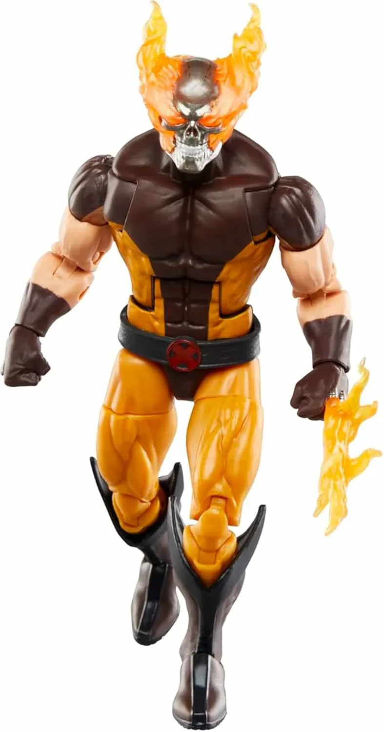 フィギュア Marvel Legends Series Weapon of Vengeance ヘルヴァリン アクションフィギュア ハズブロ マーベルコミックス 復讐の鉤爪 鉄骨アダマンチウム 15cm可動ポイント20以上 炎エフェクト 精巧彩色 交換用ハンドパーツ付 並行輸入品