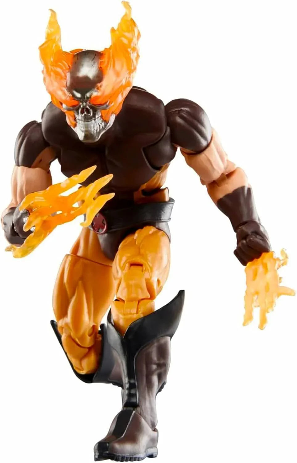 フィギュア Marvel Legends Series Weapon of Vengeance ヘルヴァリン アクションフィギュア ハズブロ マーベルコミックス 復讐の鉤爪 鉄骨アダマンチウム 15cm可動ポイント20以上 炎エフェクト 精巧彩色 交換用ハンドパーツ付 並行輸入品