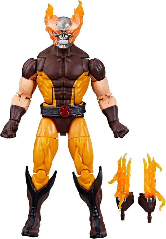 フィギュア Marvel Legends Series Weapon of Vengeance ヘルヴァリン アクションフィギュア ハズブロ マーベルコミックス 復讐の鉤爪 鉄骨アダマンチウム 15cm可動ポイント20以上 炎エフェクト 精巧彩色 交換用ハンドパーツ付 並行輸入品