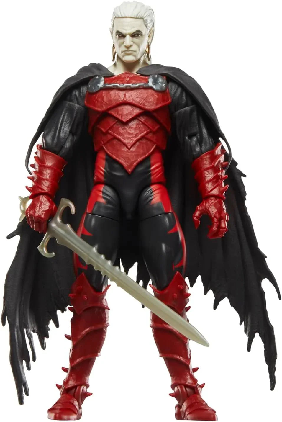 フィギュア Marvel's Dracula マーベルコミックス Marvel Legends Series Strange Tales シリーズ 吸血鬼 伝説のドラキュラ 6インチスケール 可動式 アクションフィギュア 4アクセサリー Blackheart 2パーツ コミックベース 精巧造形 並行輸入品
