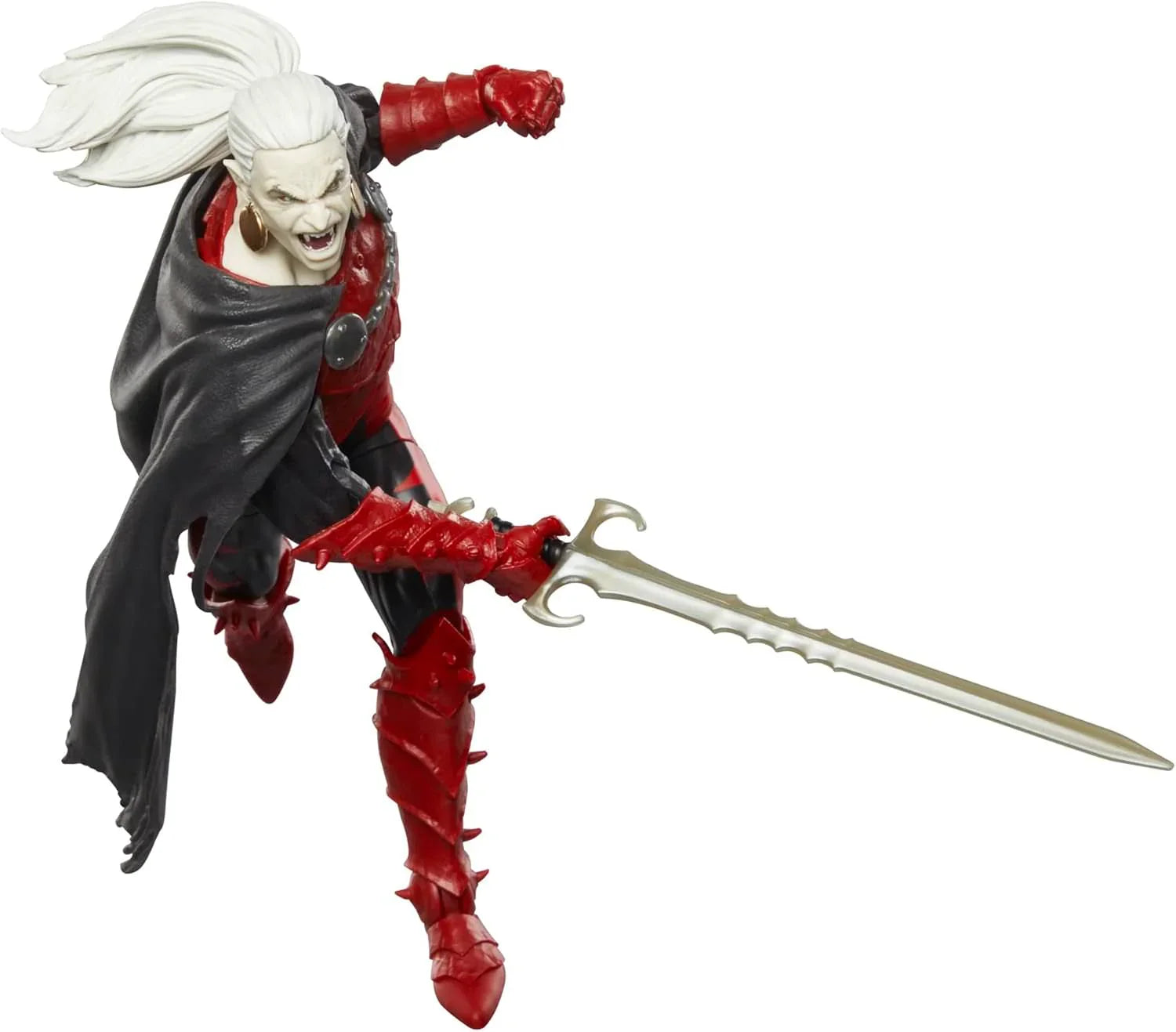 フィギュア Marvel's Dracula マーベルコミックス Marvel Legends Series Strange Tales シリーズ 吸血鬼 伝説のドラキュラ 6インチスケール 可動式 アクションフィギュア 4アクセサリー Blackheart 2パーツ コミックベース 精巧造形 並行輸入品