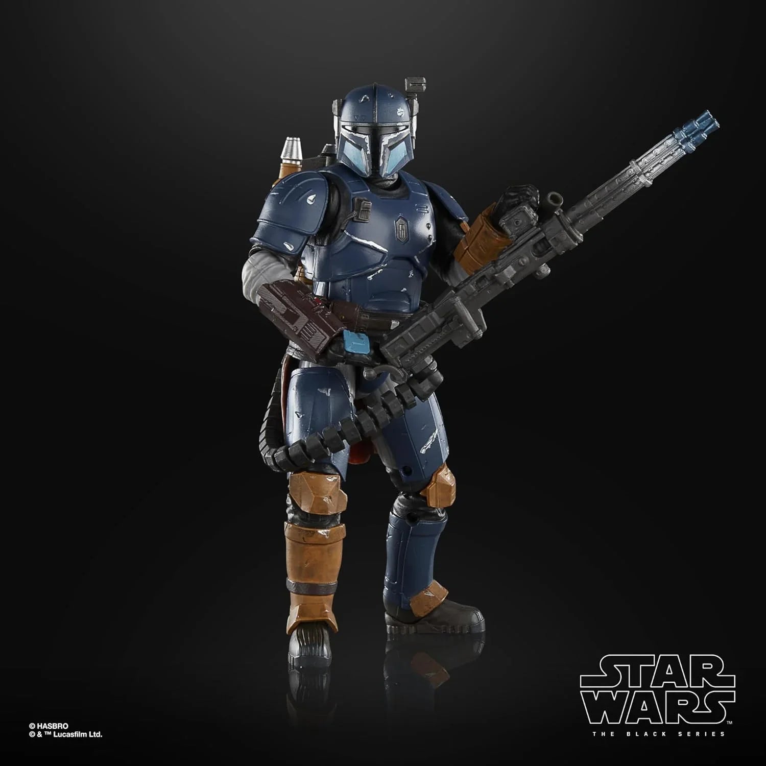 フィギュア スター・ウォーズ マンダロリアン ブラックシリーズ パズ・ヴィズラ デラックスアクションフィギュア Disney 高精細造形 29可動ポイント 重装甲マンダロリアン ジェットパック ブラスター付属 コレクション向け