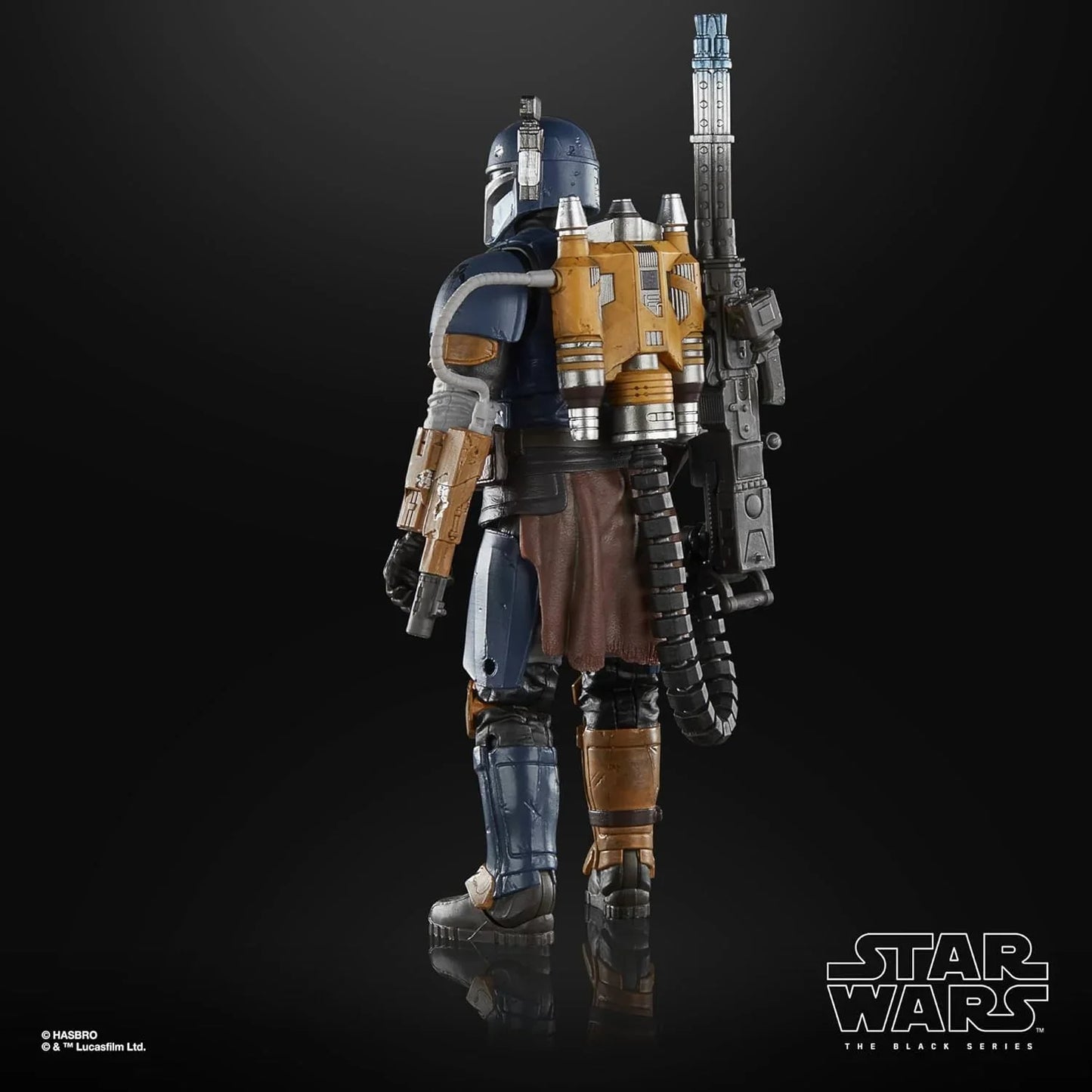 フィギュア スター・ウォーズ マンダロリアン ブラックシリーズ パズ・ヴィズラ デラックスアクションフィギュア Disney 高精細造形 29可動ポイント 重装甲マンダロリアン ジェットパック ブラスター付属 コレクション向け