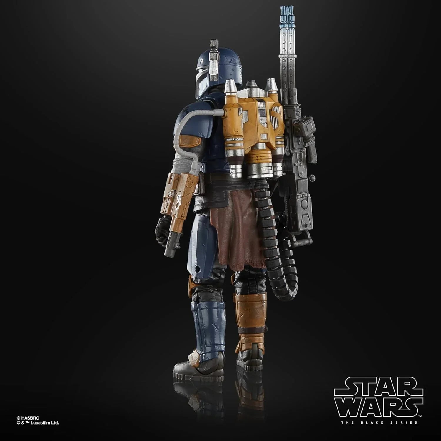 フィギュア スター・ウォーズ マンダロリアン ブラックシリーズ パズ・ヴィズラ デラックスアクションフィギュア Disney 高精細造形 29可動ポイント 重装甲マンダロリアン ジェットパック ブラスター付属 コレクション向け