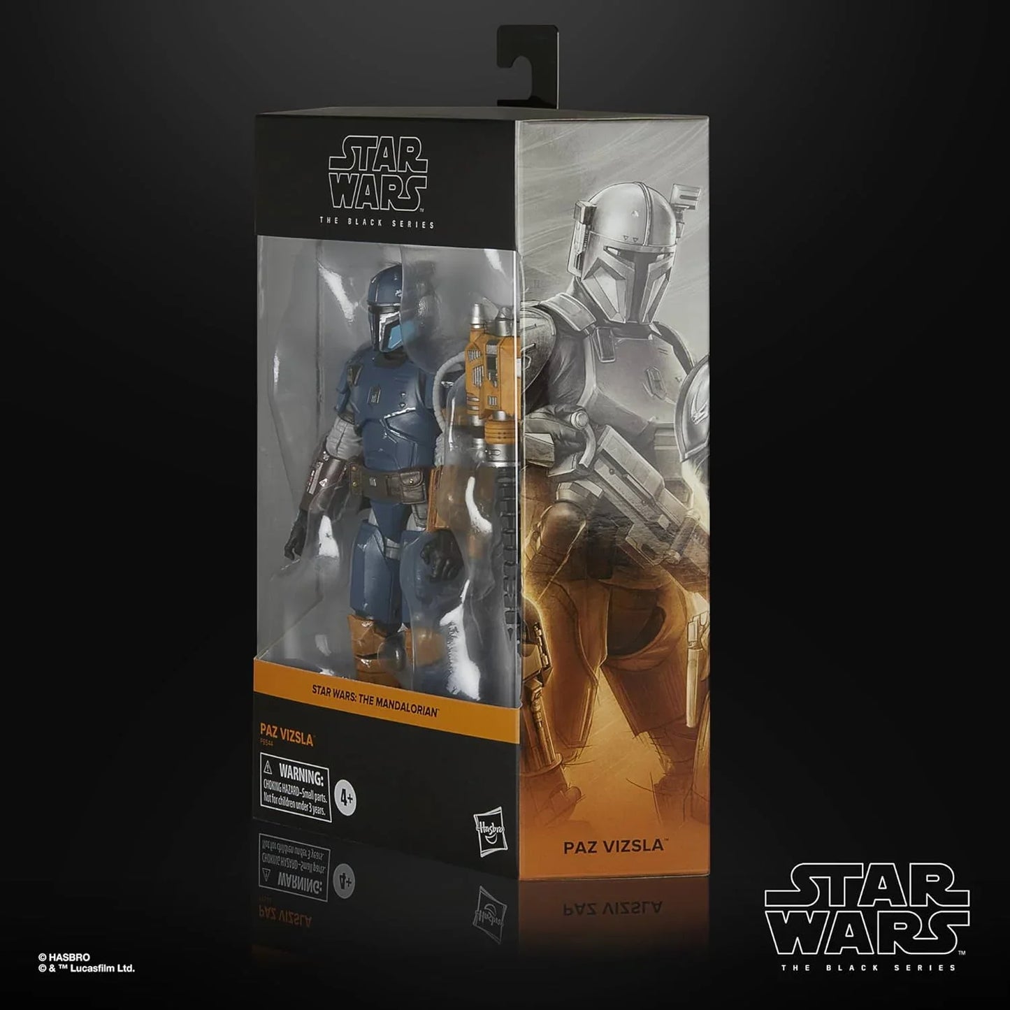 フィギュア スター・ウォーズ マンダロリアン ブラックシリーズ パズ・ヴィズラ デラックスアクションフィギュア Disney 高精細造形 29可動ポイント 重装甲マンダロリアン ジェットパック ブラスター付属 コレクション向け