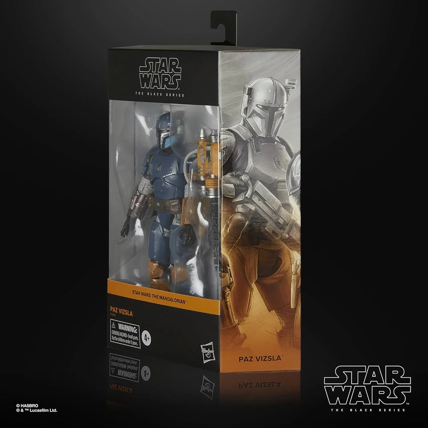 フィギュア スター・ウォーズ マンダロリアン ブラックシリーズ パズ・ヴィズラ デラックスアクションフィギュア Disney 高精細造形 29可動ポイント 重装甲マンダロリアン ジェットパック ブラスター付属 コレクション向け