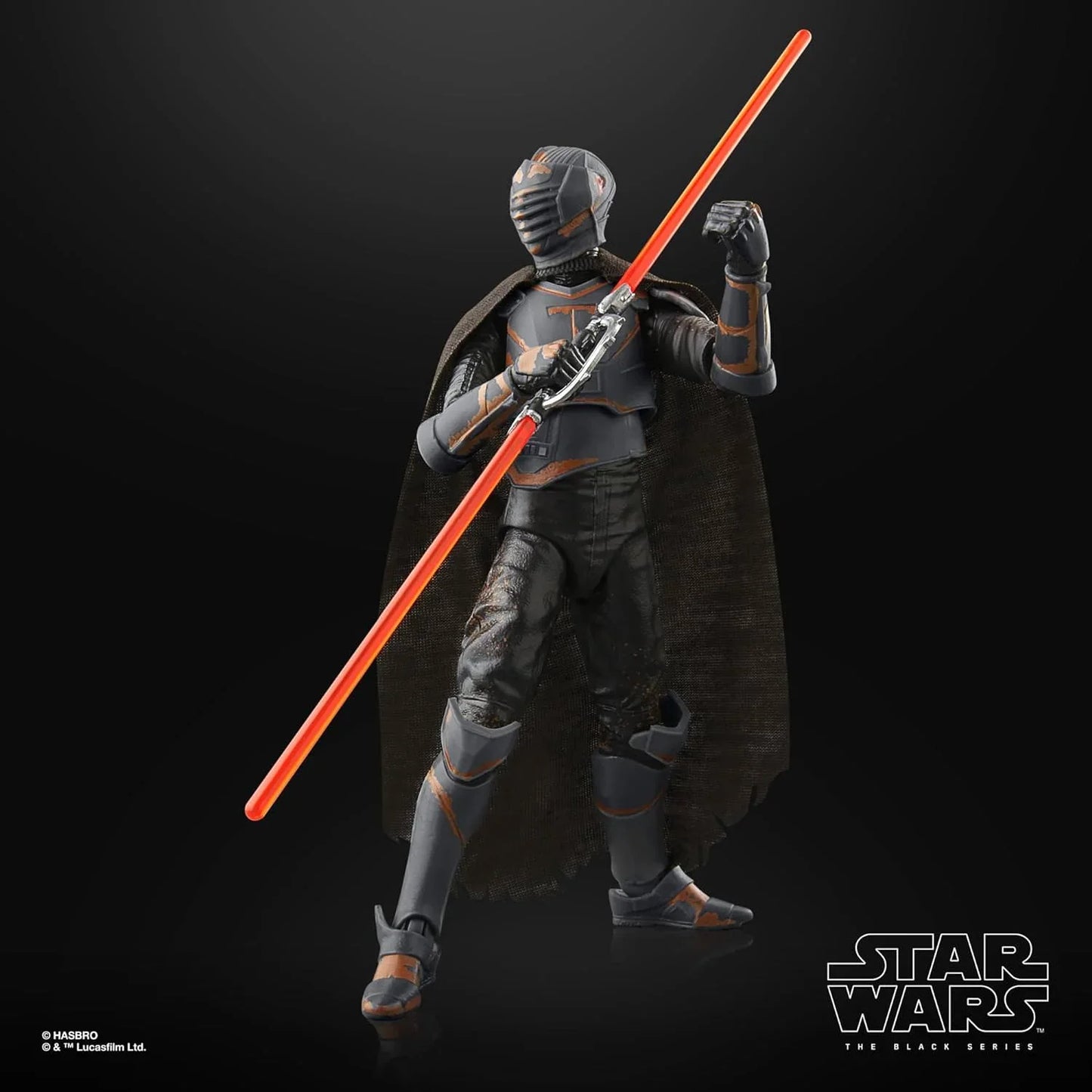 フィギュア Star Wars Ahsoka Marrok Black Series Hasbro プレミアムディテール 複数アーティキュレーション 6インチサイズ コレクティブル フォース使い 戦士 黒マスク 防具 赤ライトセーバー ユニークキャラクター