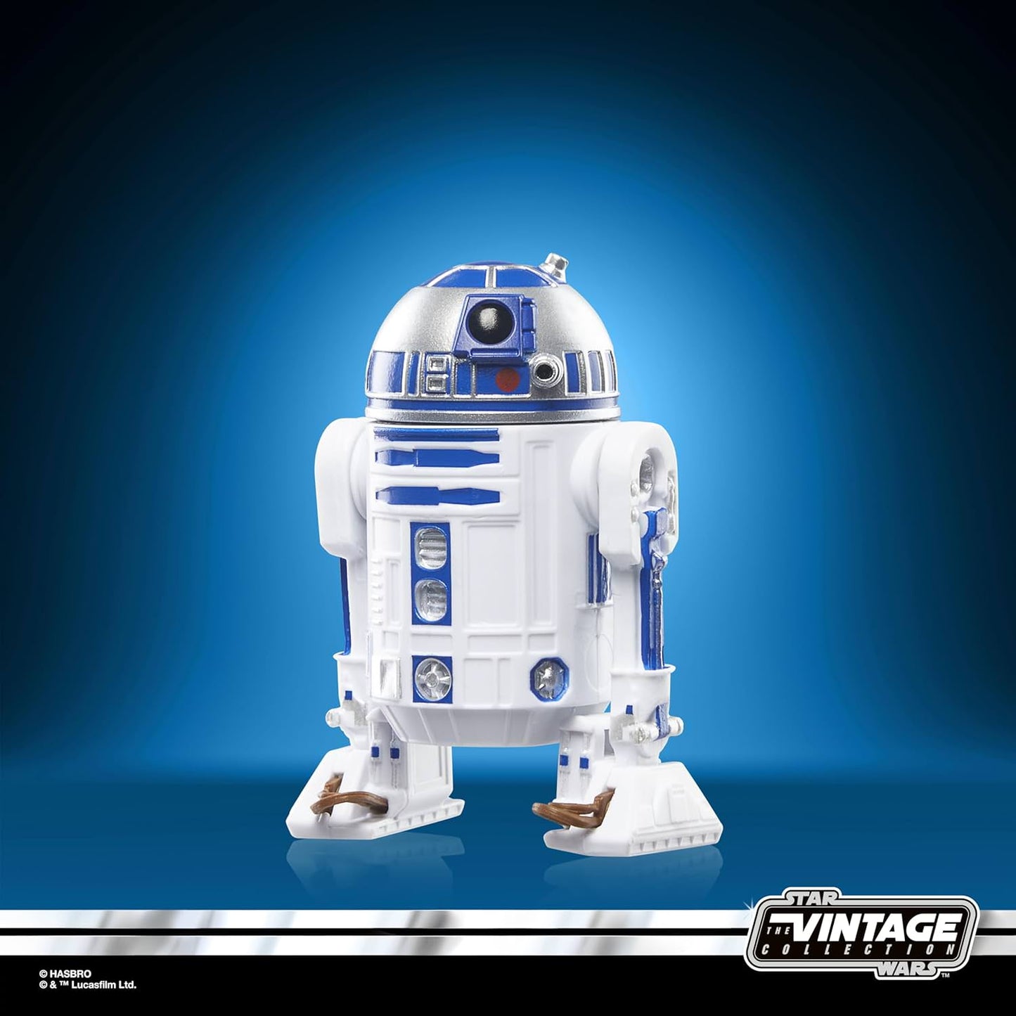 フィギュア スター・ウォーズ ヴィンテージコレクション R2-D2 Artoo-Detoo アストロメク・ドロイド 3.75インチスケール 可動 7点アクセサリー付属 360度回転頭部 高精密塗装 青白カラーリング プレミアムクオリティ