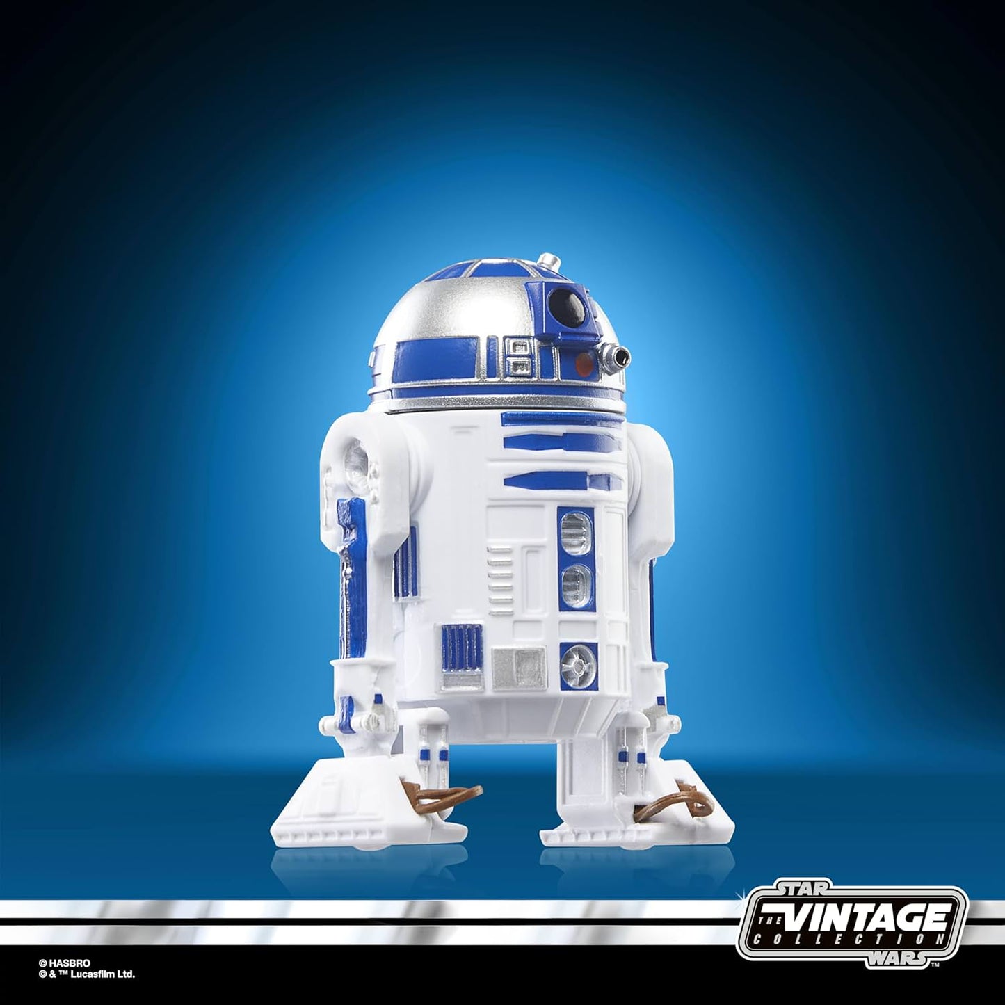 フィギュア スター・ウォーズ ヴィンテージコレクション R2-D2 Artoo-Detoo アストロメク・ドロイド 3.75インチスケール 可動 7点アクセサリー付属 360度回転頭部 高精密塗装 青白カラーリング プレミアムクオリティ