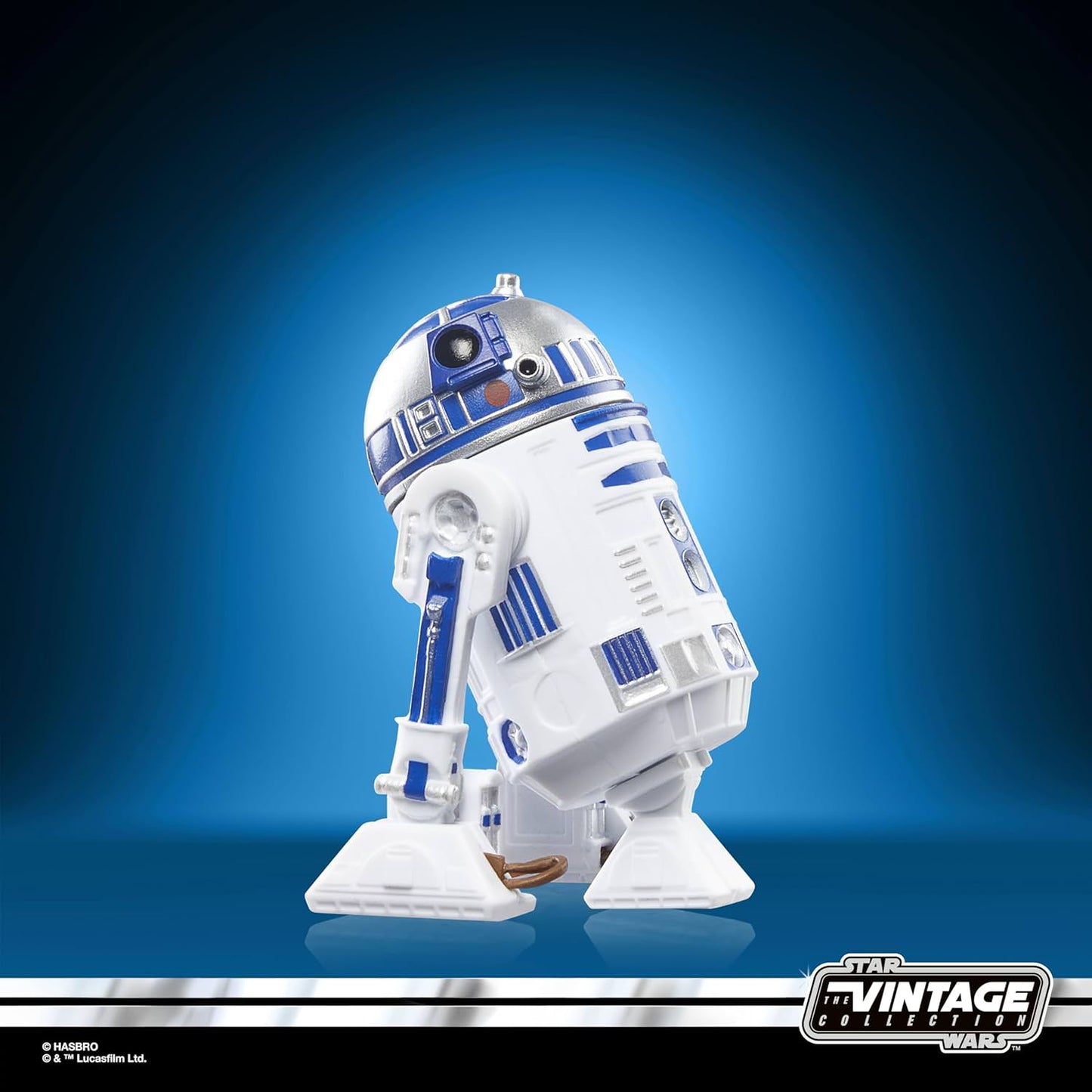 フィギュア スター・ウォーズ ヴィンテージコレクション R2-D2 Artoo-Detoo アストロメク・ドロイド 3.75インチスケール 可動 7点アクセサリー付属 360度回転頭部 高精密塗装 青白カラーリング プレミアムクオリティ