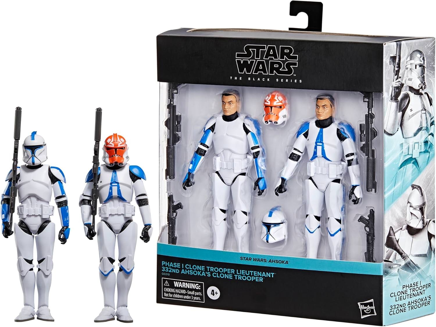 フィギュア スター・ウォーズ ブラックシリーズ ハズブロ フェーズI クローン・トルーパー・レフテナント 第332中隊 アソーカ クローン・トルーパー プレミアム塗装 可動 6インチ アクセサリー4点付 クローン戦争 マンダロア包囲戦