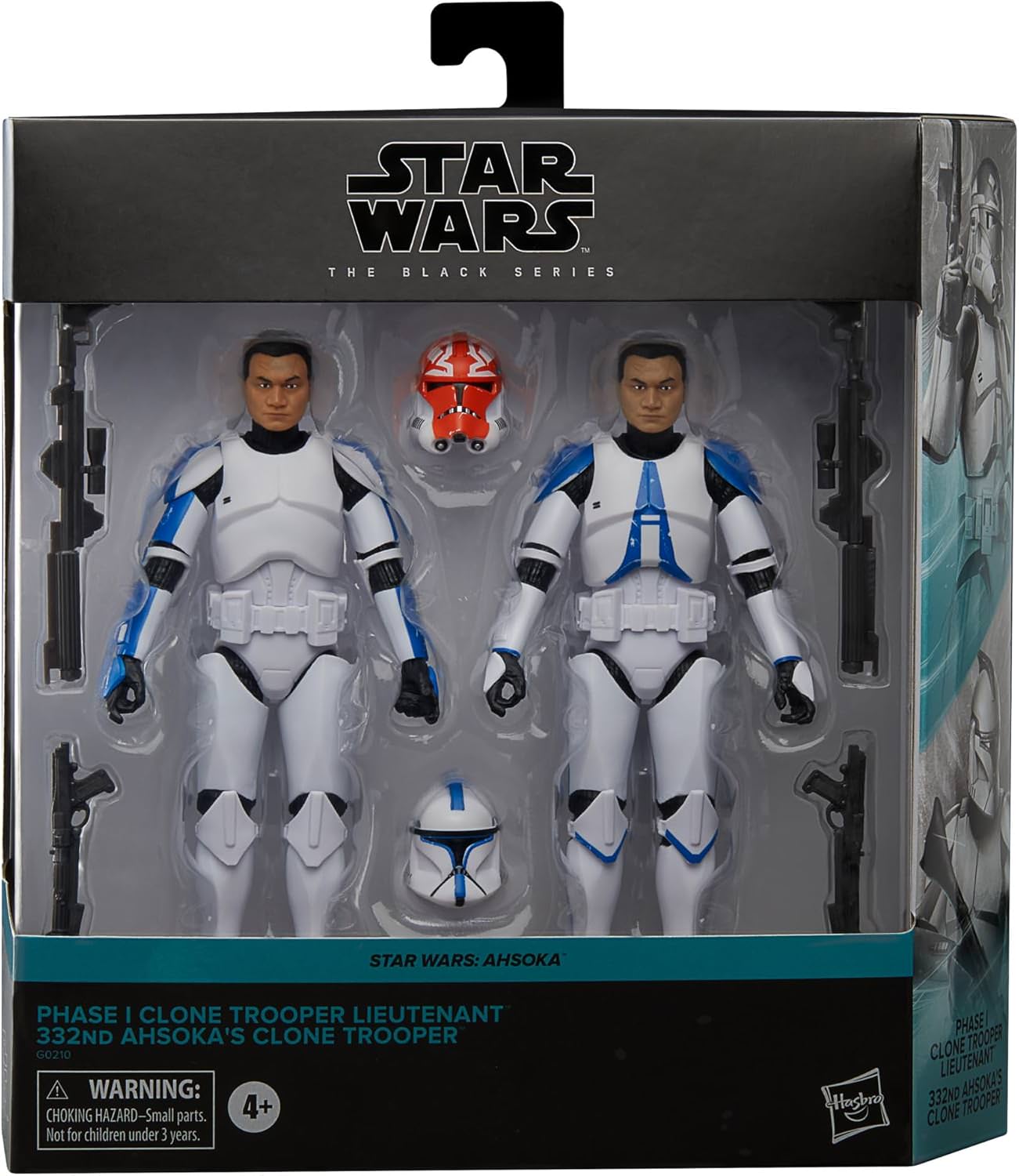 フィギュア スター・ウォーズ ブラックシリーズ ハズブロ フェーズI クローン・トルーパー・レフテナント 第332中隊 アソーカ クローン・トルーパー プレミアム塗装 可動 6インチ アクセサリー4点付 クローン戦争 マンダロア包囲戦