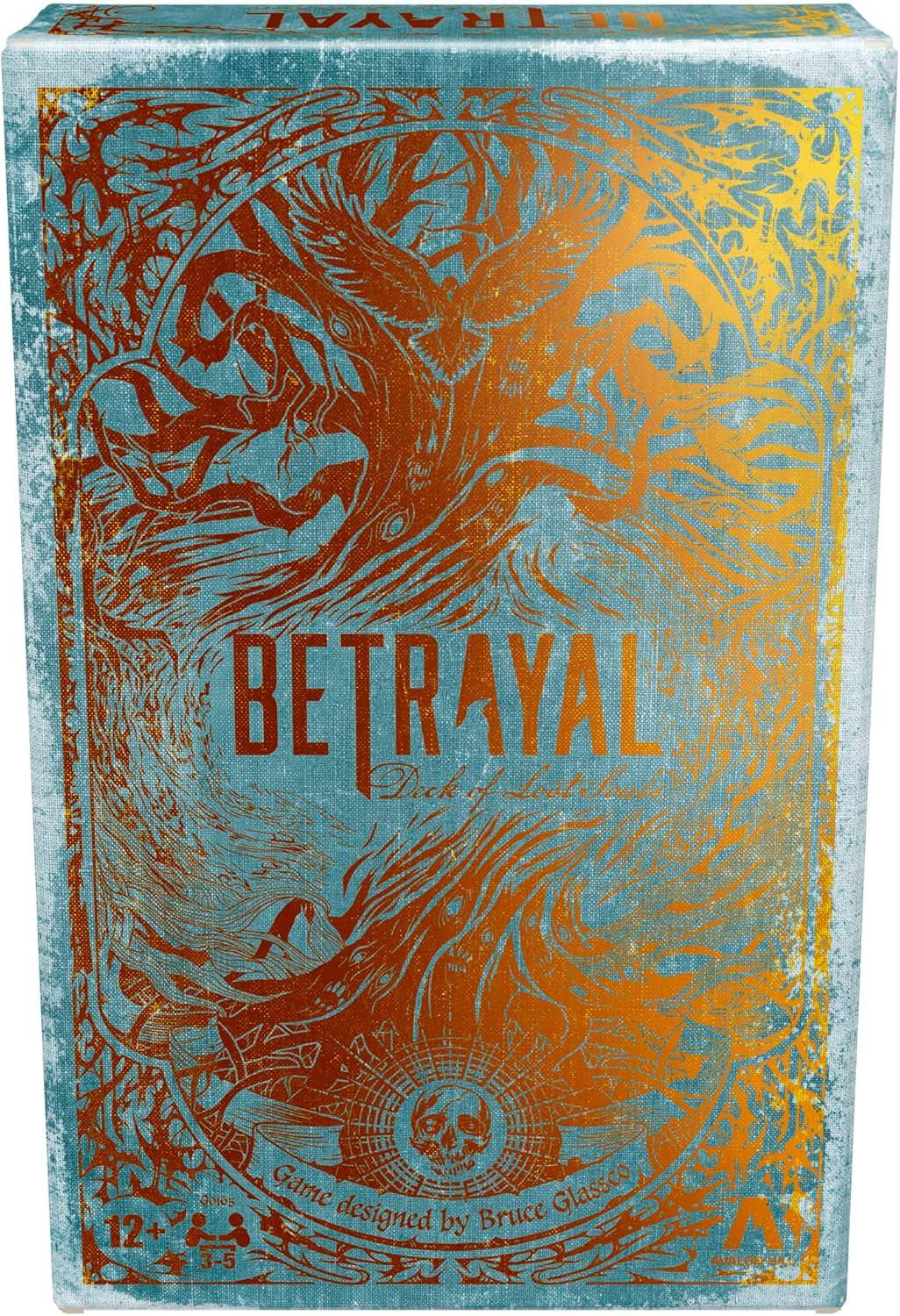 カードゲーム Betrayal Deck of Lost Souls ホラーテーマ タロットインスピレーション 裏切り者 協力型 戦略的ホラー 恐怖の世界 探検家 呪い オーメン アイテムカード 豊富なゲームコンポーネント 直感的ゲームプレイ 英語版 日本語説明書なし