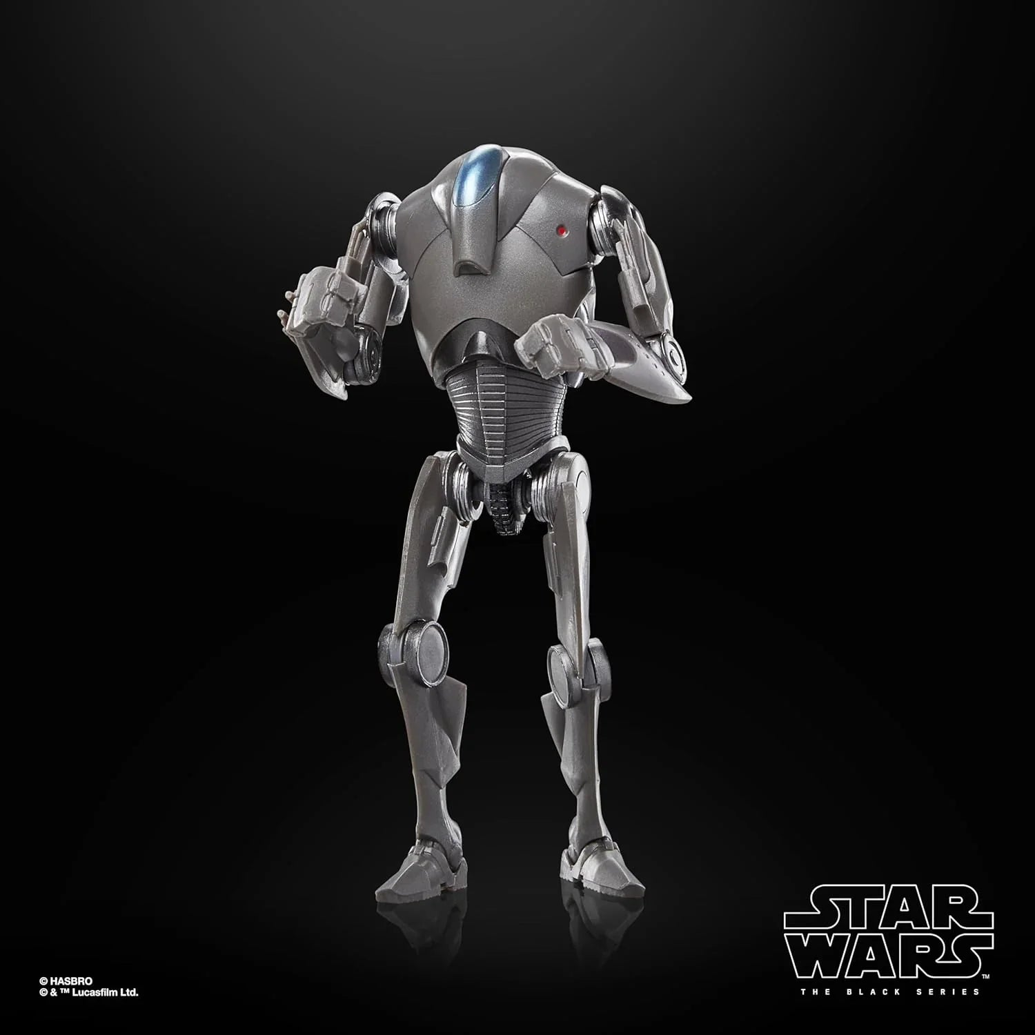 フィギュア スター・ウォーズ ザ・ブラックシリーズ AOTC スーパーバトルドロイド ハズブロ 独立星系連合製造 20か所以上可動 6インチ 高精細彩色 硬質装甲 戦闘能力強化 ジオノーシスの戦いモデル アクションフィギュア