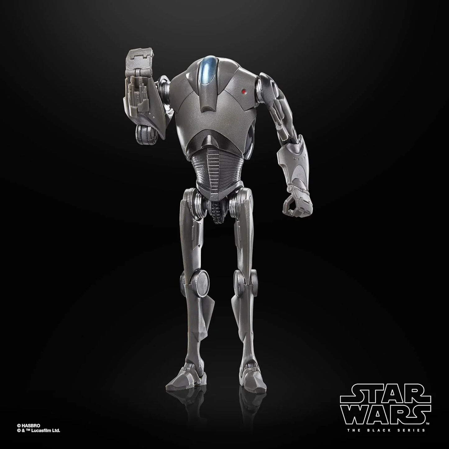フィギュア スター・ウォーズ ザ・ブラックシリーズ AOTC スーパーバトルドロイド ハズブロ 独立星系連合製造 20か所以上可動 6インチ 高精細彩色 硬質装甲 戦闘能力強化 ジオノーシスの戦いモデル アクションフィギュア