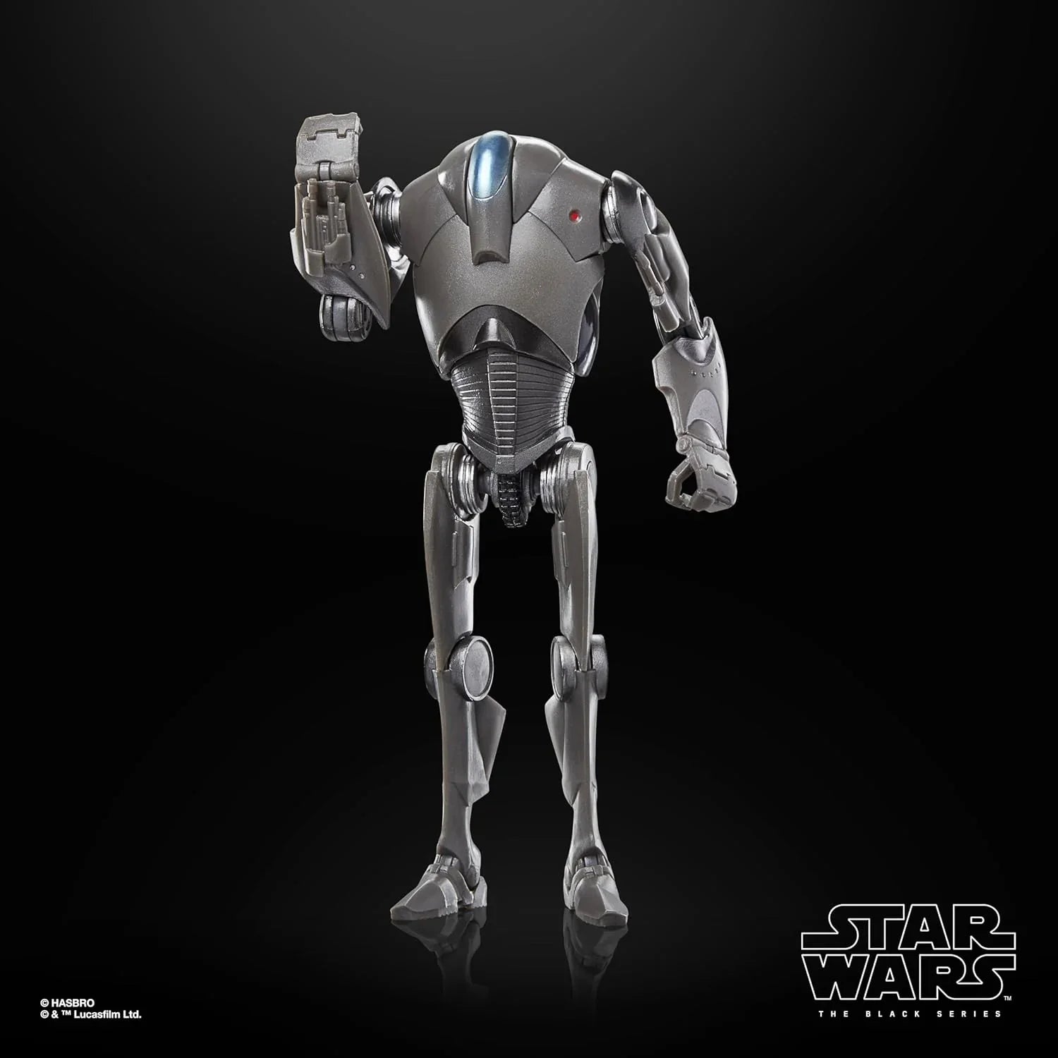 フィギュア スター・ウォーズ ザ・ブラックシリーズ AOTC スーパーバトルドロイド ハズブロ 独立星系連合製造 20か所以上可動 6インチ 高精細彩色 硬質装甲 戦闘能力強化 ジオノーシスの戦いモデル アクションフィギュア