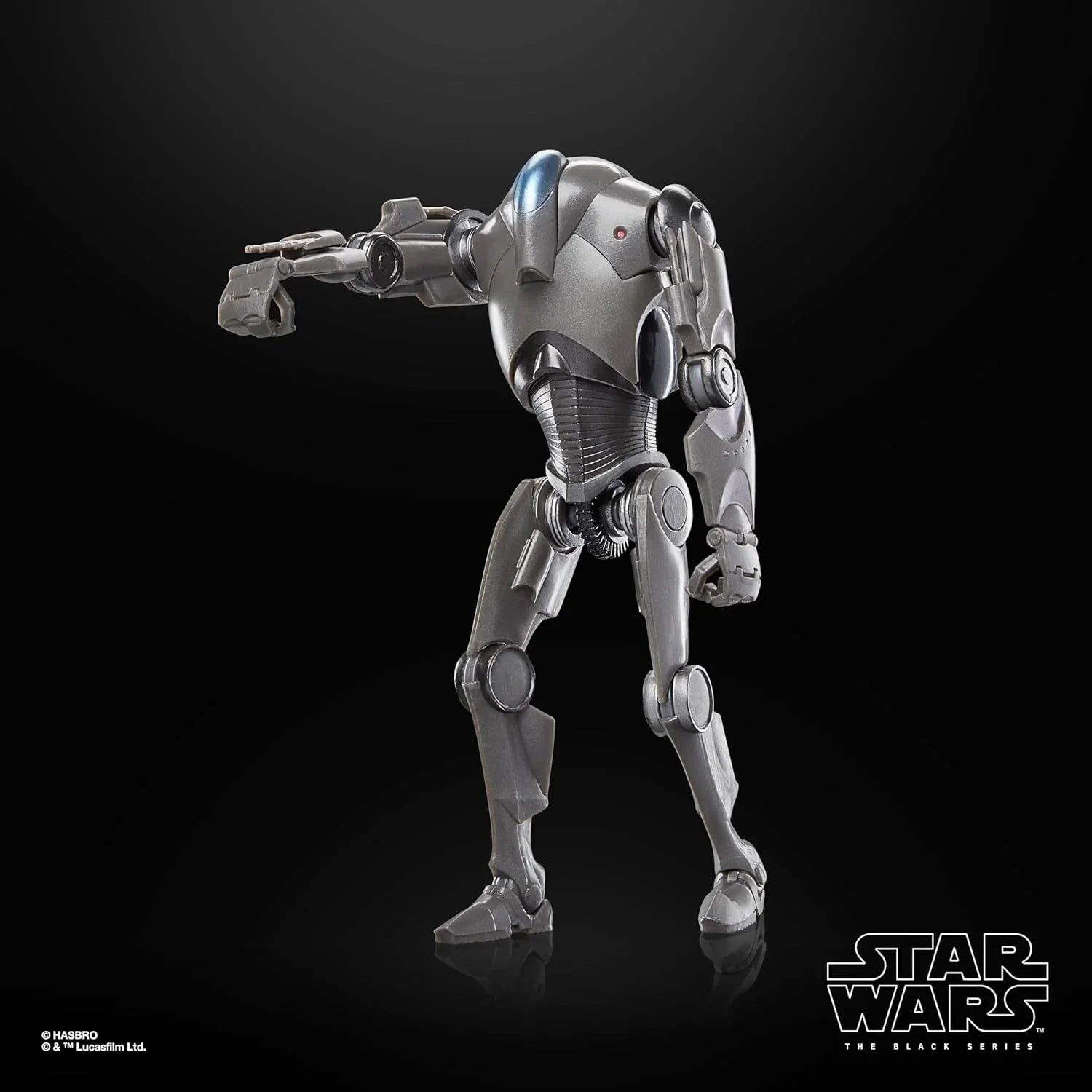 フィギュア スター・ウォーズ ザ・ブラックシリーズ AOTC スーパーバトルドロイド ハズブロ 独立星系連合製造 20か所以上可動 6インチ 高精細彩色 硬質装甲 戦闘能力強化 ジオノーシスの戦いモデル アクションフィギュア