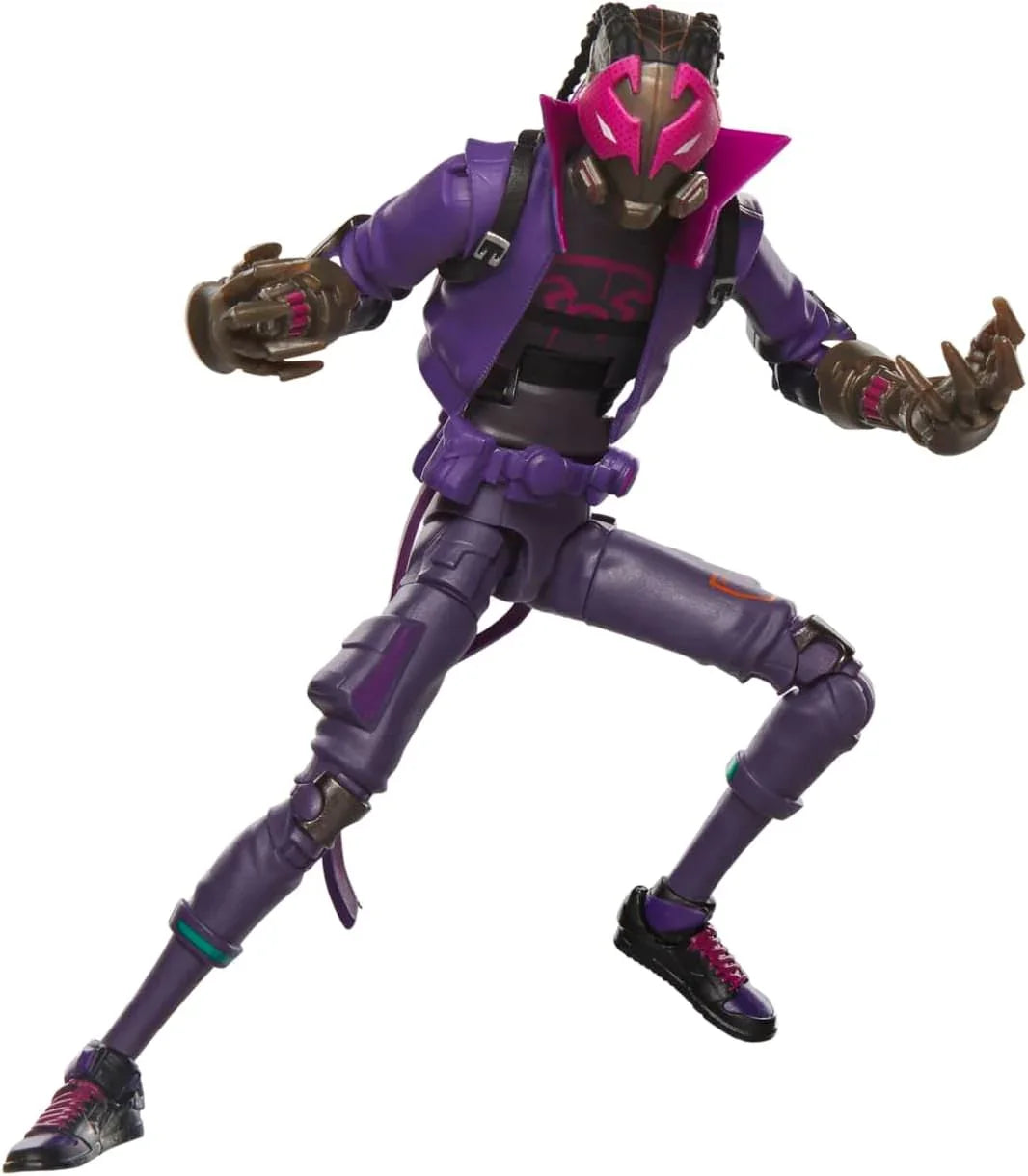 フィギュア スパイダーマン アクロス ザ スパイダーバース マイルズ G モラレス プラウラー ハズブロ マーベル レジェンドシリーズ 20箇所以上可動 ポージング多彩 交換用マスク頭部 ハンドパーツ付属 コレクティブル 並行輸入品