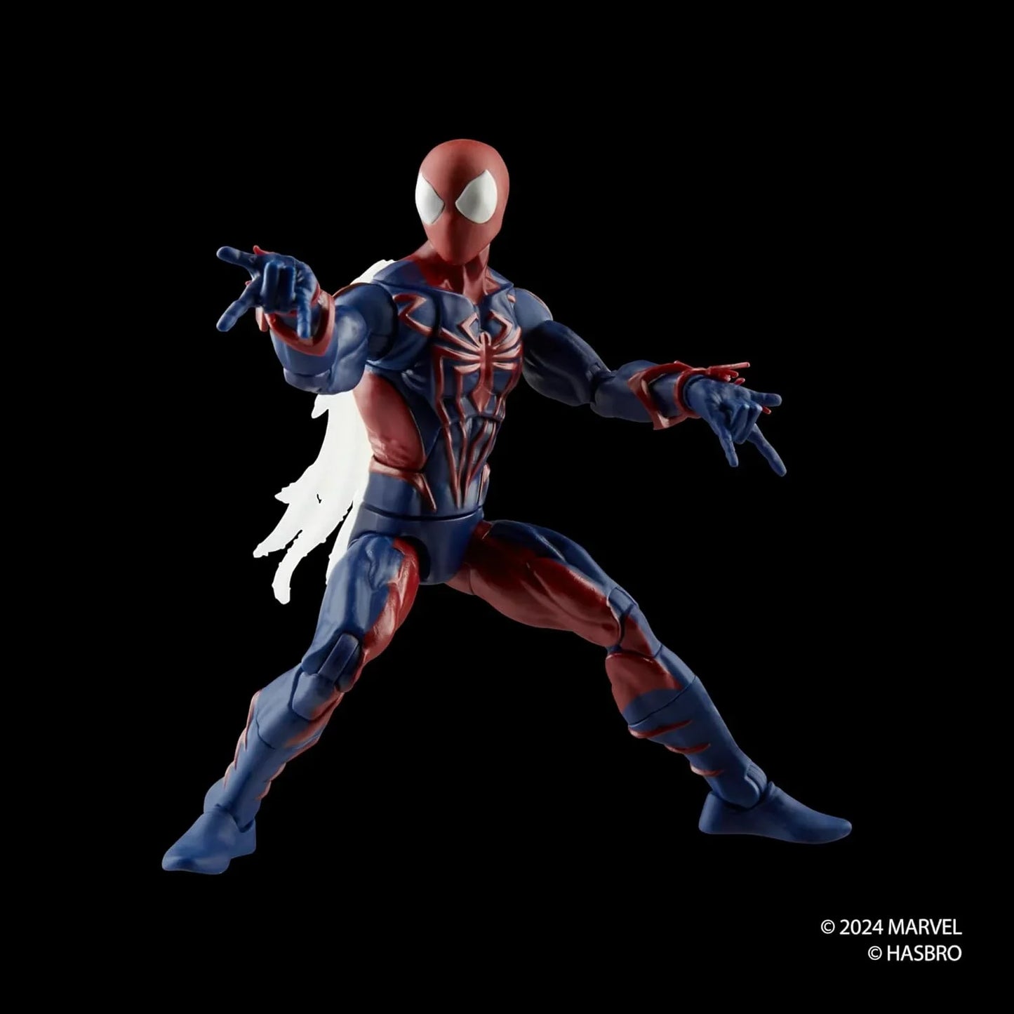 アクションフィギュア スパイダーマン アンリミテッド マーベル レジェンドシリーズ 特殊ナノテクスーツ 採用 高可動 6インチ 約15cm 完全ポーズ自由 交換用ハンドアクセサリー4個付属 レトロスタイルパッケージ コレクション向け 並行輸入品