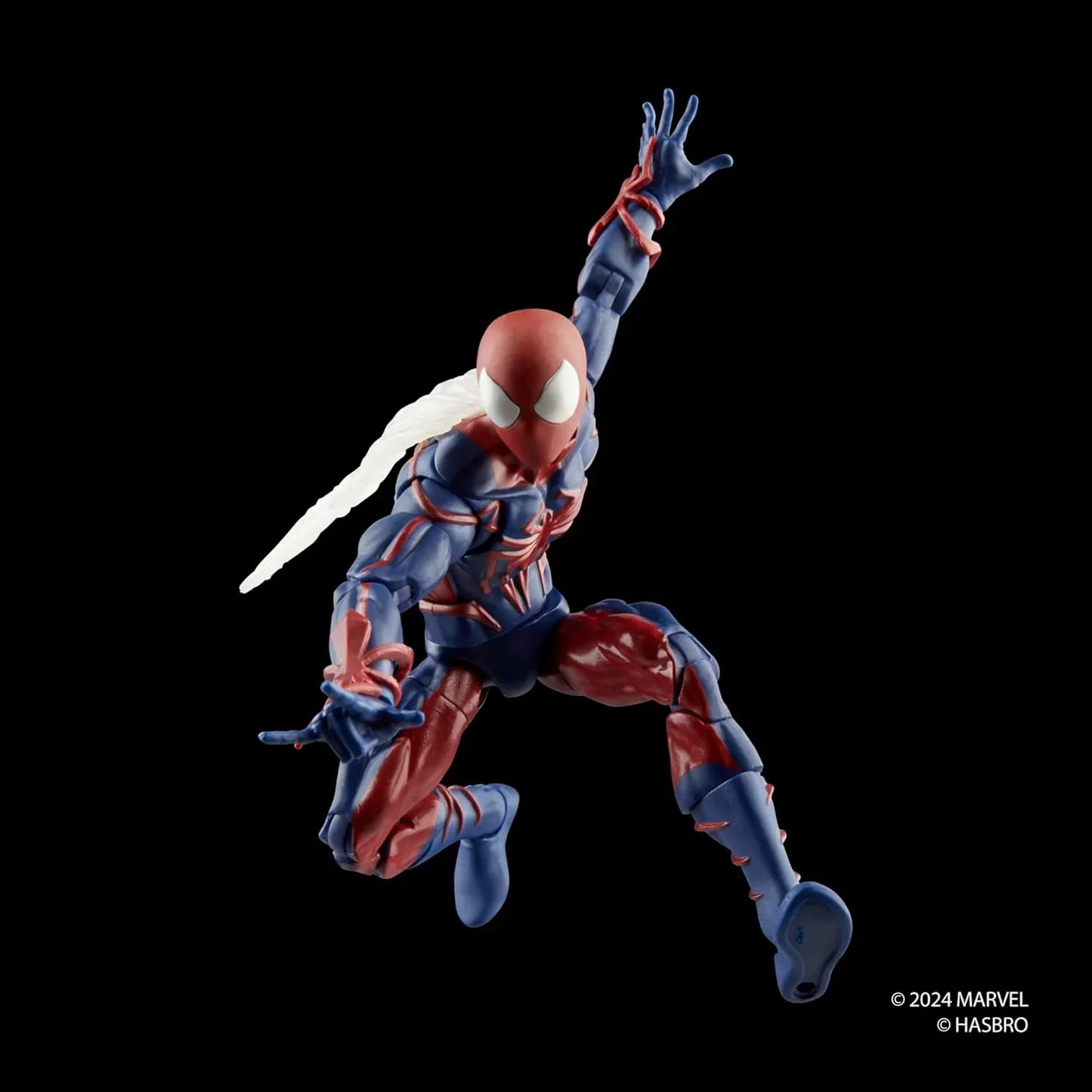 アクションフィギュア スパイダーマン アンリミテッド マーベル レジェンドシリーズ 特殊ナノテクスーツ 採用 高可動 6インチ 約15cm 完全ポーズ自由 交換用ハンドアクセサリー4個付属 レトロスタイルパッケージ コレクション向け 並行輸入品