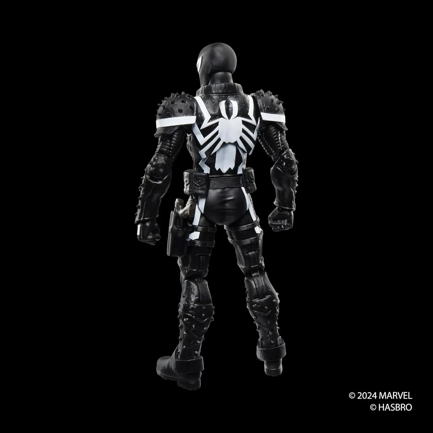 アクションフィギュア エージェント・ヴェノム フラッシュ・トンプソン マーベルレジェンドシリーズ ハスブロ製 シンビオート力操る 米軍兵士 英雄的戦士 複数関節可動 6インチ規格 レトロコレクション銃アクセサリ付属 並行輸入品