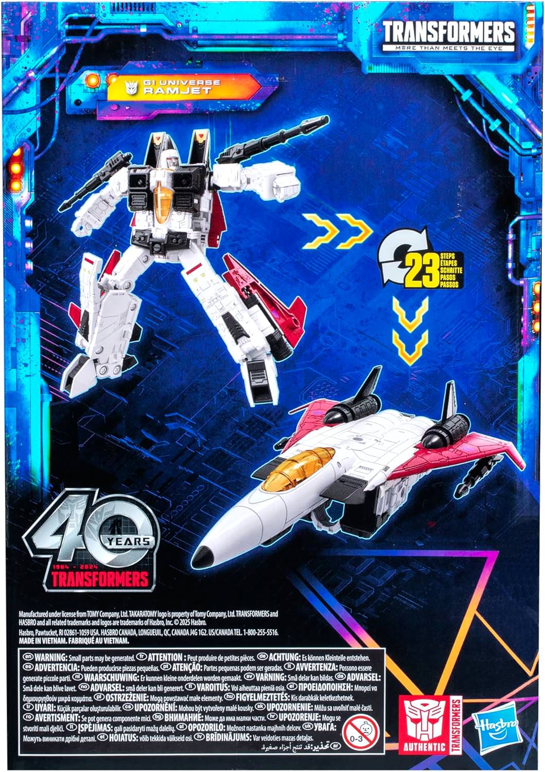 トランスフォーマー Legacy United ボイジャークラス G1ユニバース ラムジェット Hasbro 40年 歴史 究極 変形 フィギュア 23ステップ 完全変形 7インチ ロボットモード 戦闘機モード デストロン軍団 精鋭戦士 コーンヘッド シーカー