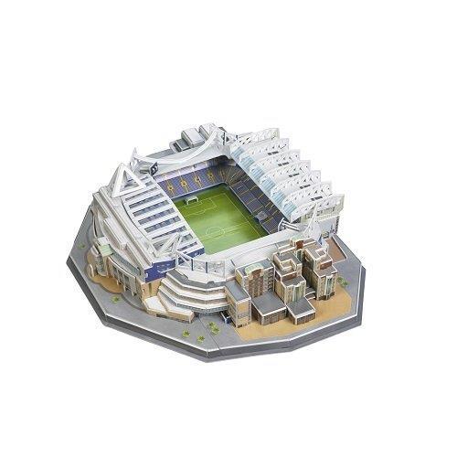 スポーツグッズ チェルシー スタンフォードブリッジ 3Dパズル チェルシーFC 公式ライセンス 全171ピース 高品質印刷カード 使用 組み立て時間約1から2時間 完成サイズ38.5×30×12cm 精密な建築再現 忍耐力と集中力を養う 並行輸入品