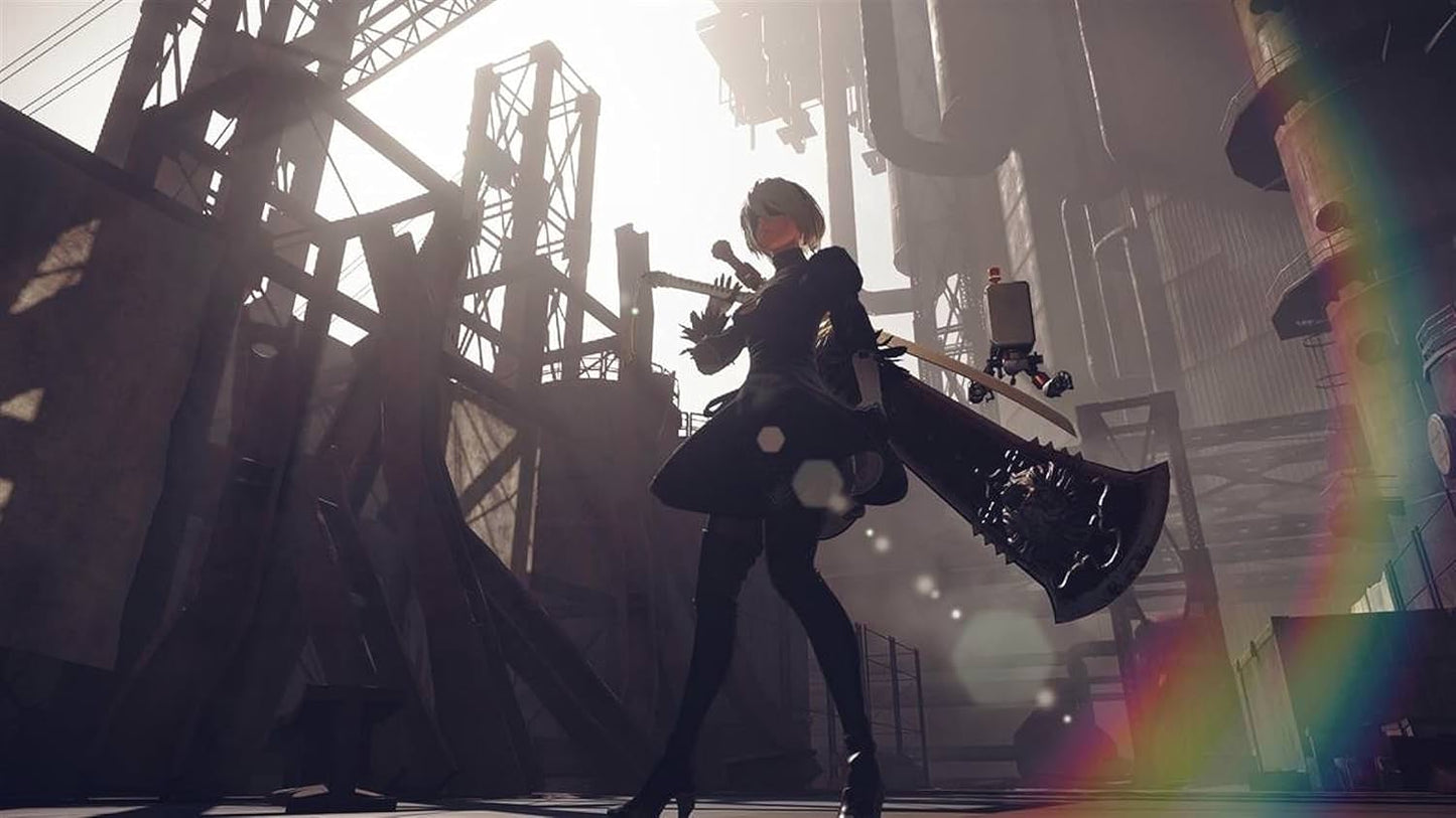 アクションRPG NieR Automata Game Of The YoRHa Edition スクウェアエニックス プラチナゲームズ コラボ ポストアポカリプス 世界観 シームレスゲームプレイ 多様武器 カスタマイズ 戦闘スタイル ヨルハ部隊 主人公2B 9S A2 高評価