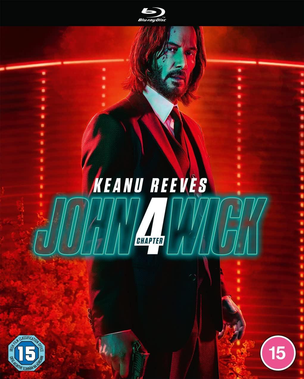 Blu-ray ジョン・ウィック チャプター4 ジョン・ウィック 壮大なアクション超大作 集大成物語 続編 4K Ultra HD Dolby Atmos 対応 2160p 高解像度 映像 音響 クオリティ 特典映像 3枚組 収録 4K UHD 通常版