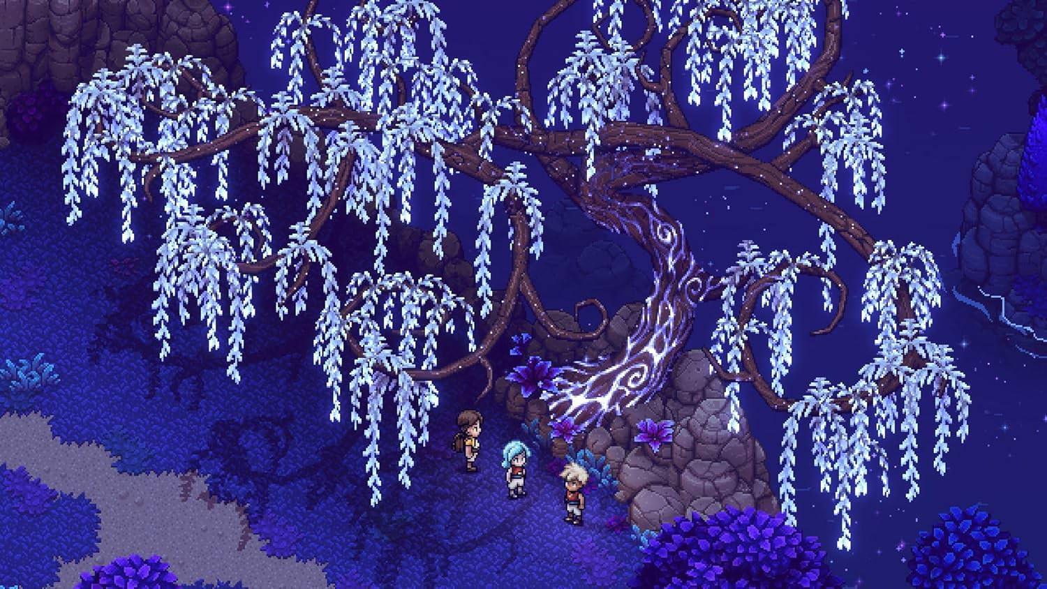ゲーム RPG Sea of Stars Sabotage Studio クラシックターンベース戦略的戦闘 美しいピクセルアート シームレスマップ自由探索 日食の魔法 ソルスティスウォリアー 太陽月の力 怪物討伐 懐かしさ新鮮さ融合 並行輸入品
