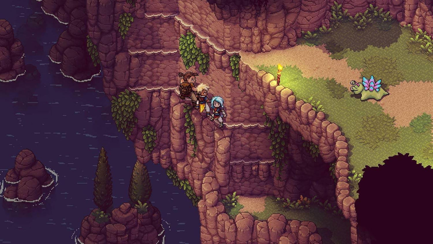 ゲーム RPG Sea of Stars Sabotage Studio クラシックターンベース戦略的戦闘 美しいピクセルアート シームレスマップ自由探索 日食の魔法 ソルスティスウォリアー 太陽月の力 怪物討伐 懐かしさ新鮮さ融合 並行輸入品